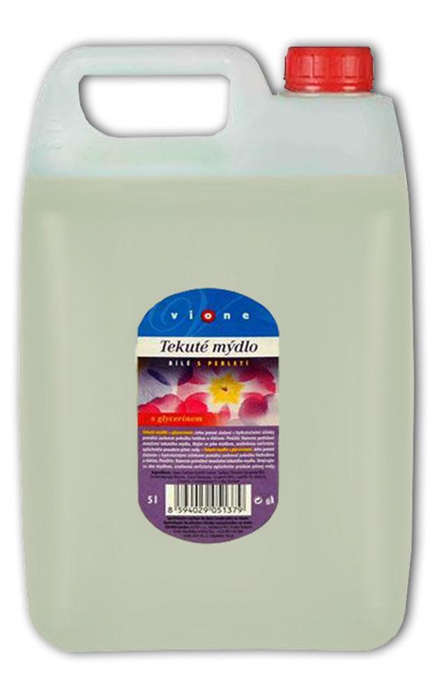 Mýdlo tekuté bílé pH neutrální 5 l