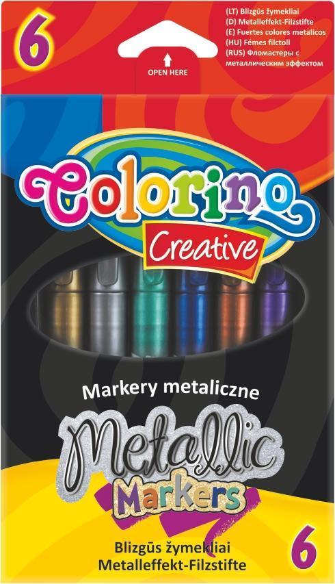 Colorino popisovač metalický 6 barev