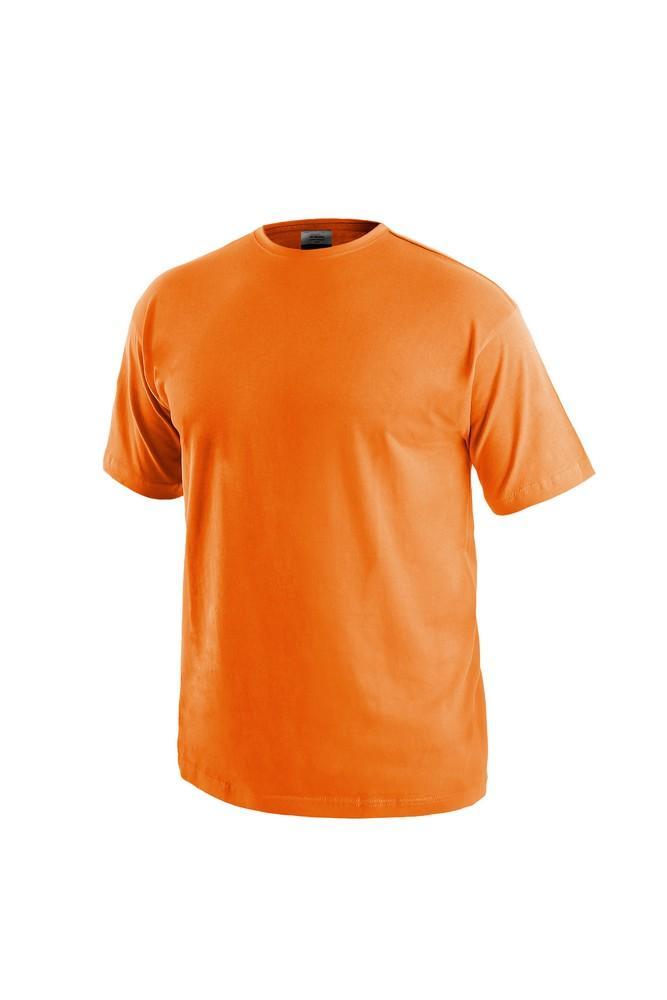 CXS tričko DANIEL, oranžové, barva 200 vel. S