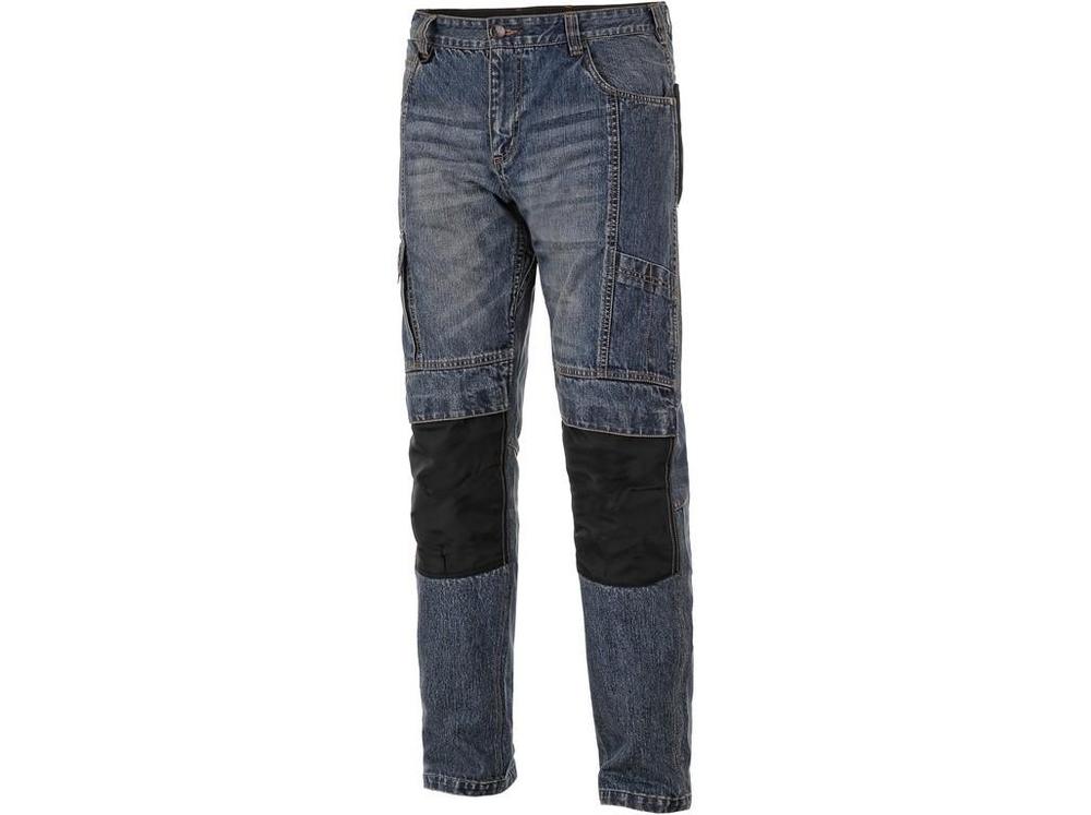 CXS kalhoty NIMES, pánské, džínové, modré vel. 46