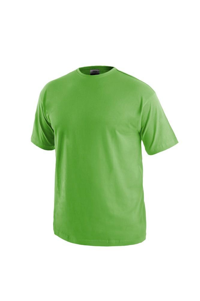 CXS tričko DANIEL, zelené jablko, barva 515 vel. 2XL