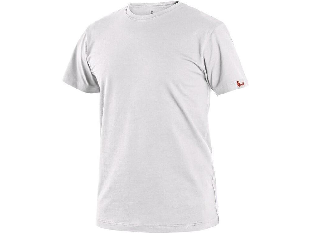 CXS tričko NOLAN, krátký rukáv, bílé vel.L