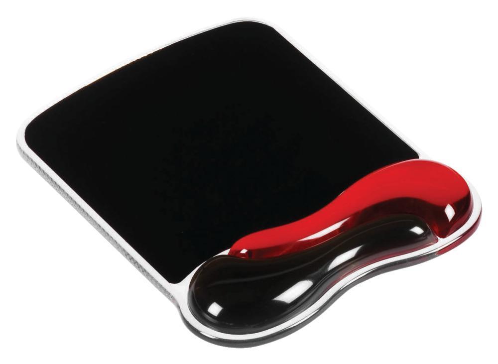 Kensington podložka pod myš Duo Gel Mouse Pad červeno-černá