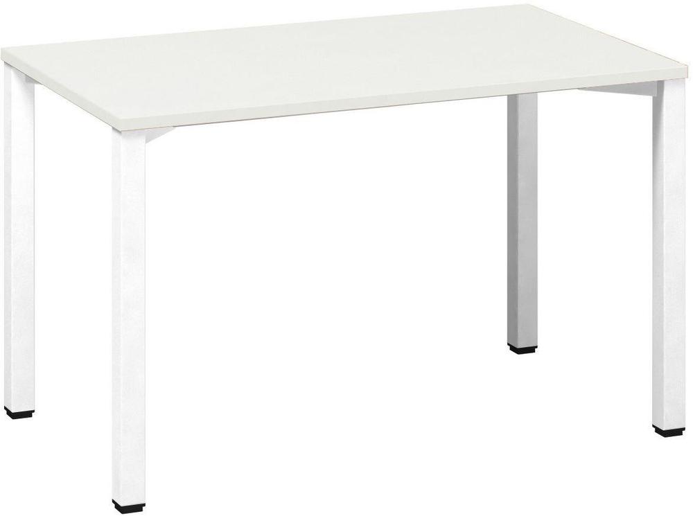 Kancelářský psací stůl ALFA 200 1200 x 700 mm, bílá / bílá