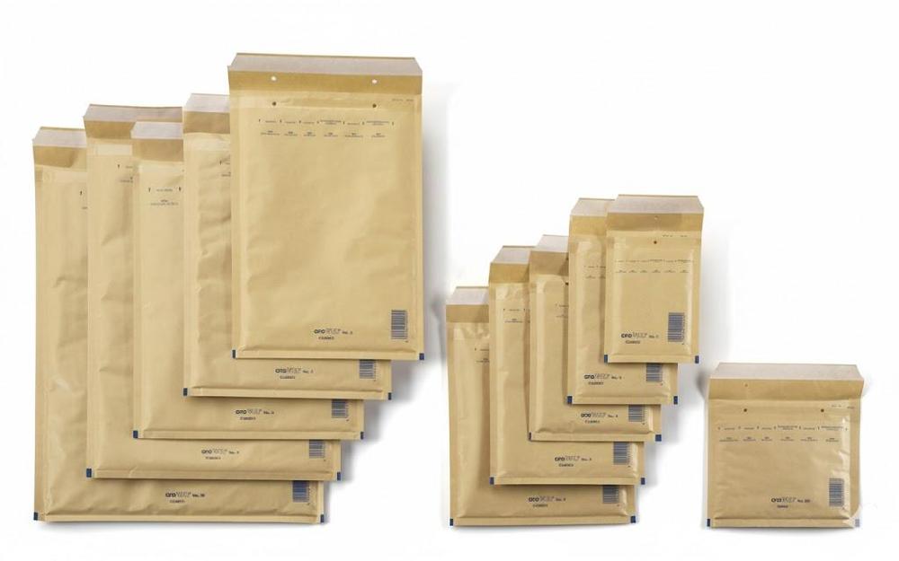 Obálka protinárazová B3 /I19 hnědá, vnější rozměr 320x455, vnitřní rozměr 295x440mm