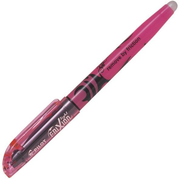 Pilot gumovací zvýrazňovač 4136 FriXion Light II růžový