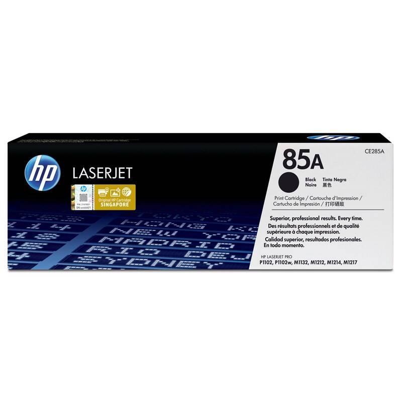 Toner originální HP CE285A, HP 85A, 1600str., černý