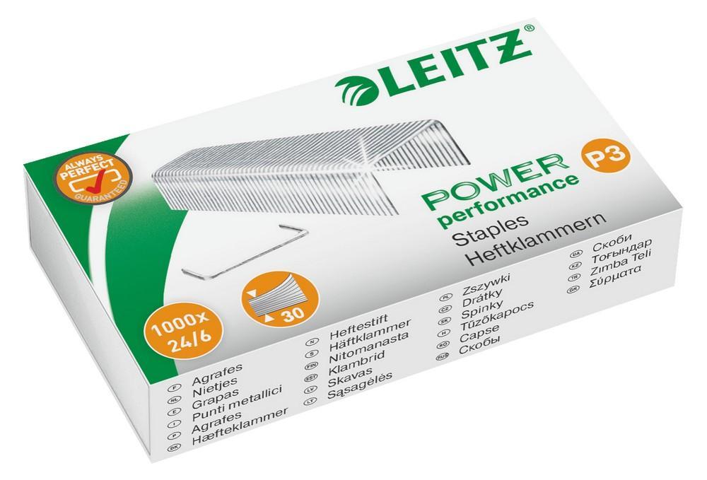 Leitz jehly 24/6 1000 ks