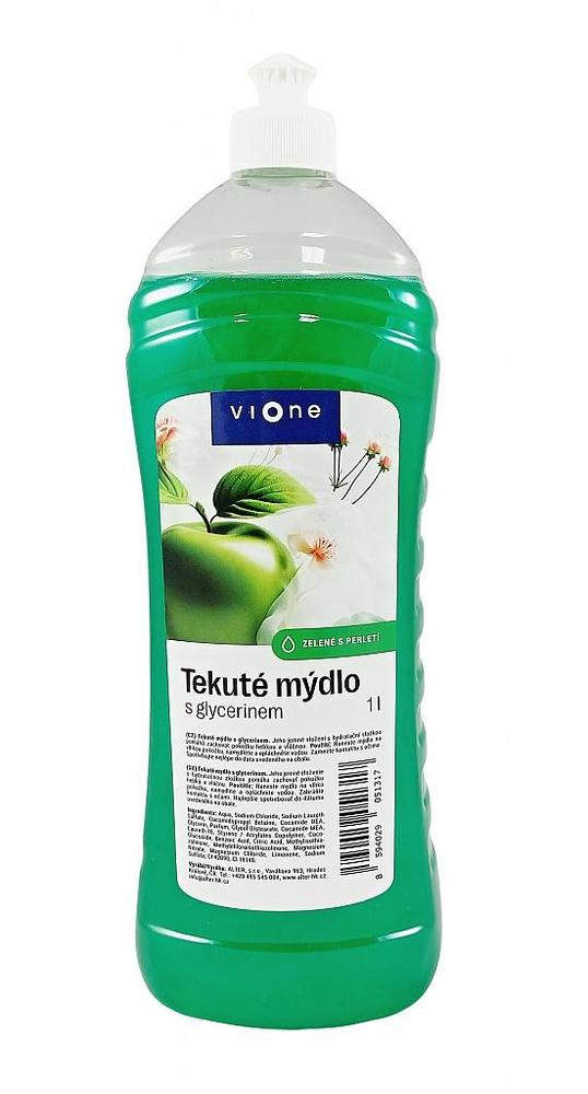 Mýdlo tekuté Vione 1L zelené jablko