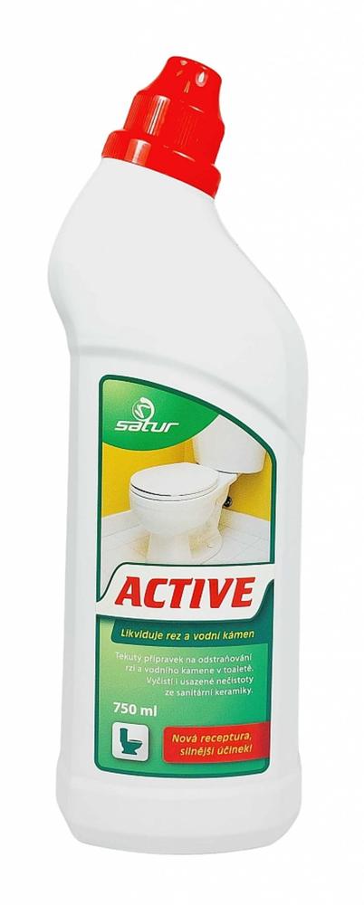 Satur ACTIVE na rez a vodní kámen 750 ml