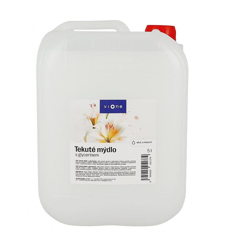 Mýdlo tekuté bílé pH neutrální 5 l