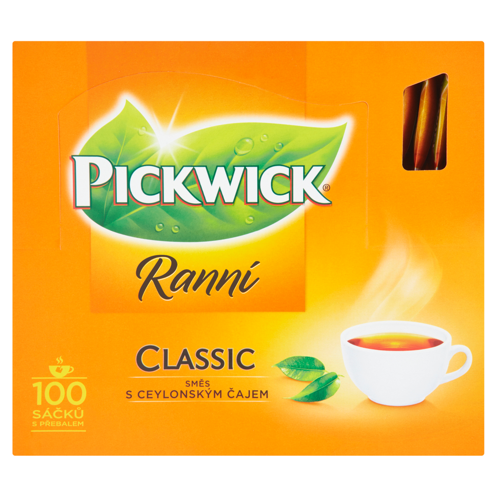 Černý čaj Pickwick ranní / 100 sáčků