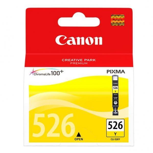 Inkoustové kazety Canon Pixma MG 5150 CLI - 526 Y, yellow, O