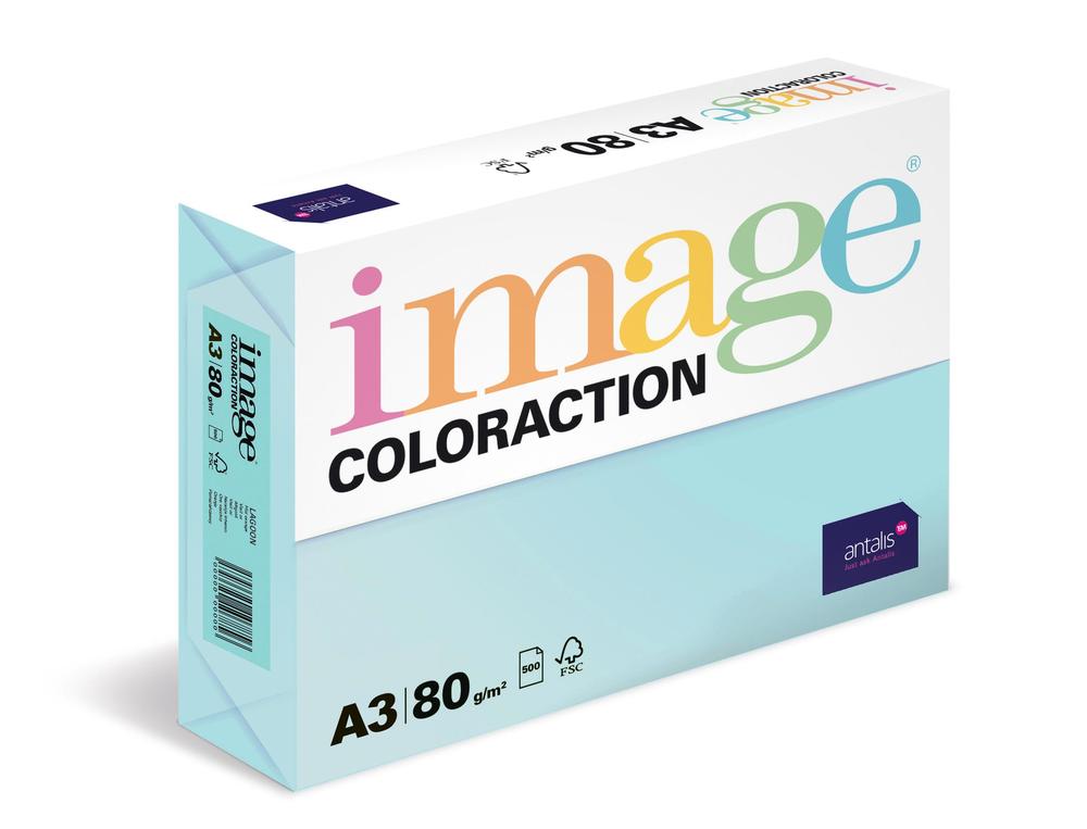 Coloraction papír kopírovací A3 80g modrá sytá 500 listů