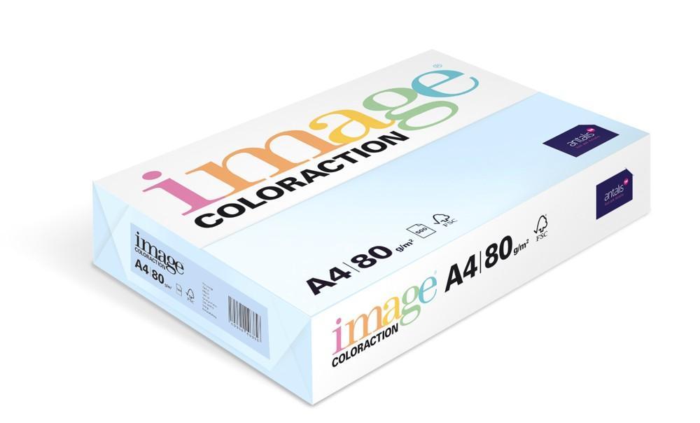 Coloraction papír kopírovací A4 80 g modrá světlá pastelová 500 listů