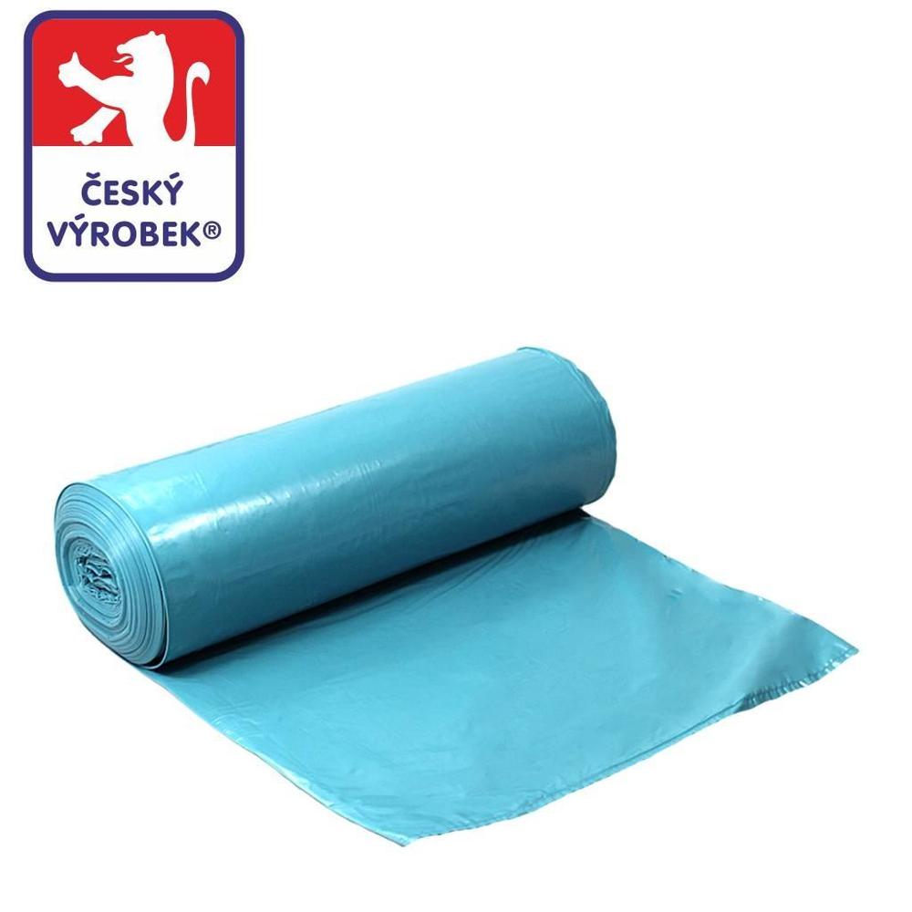 Pytel na odpadky 70 x 110cm, 120L (40mic) 25ks - modrý