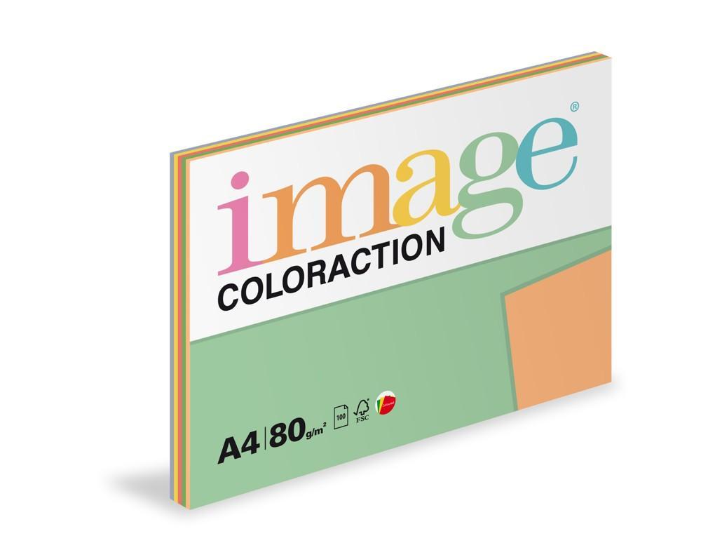 Coloraction papír kopírovací A4 100 listů mix intenzivní