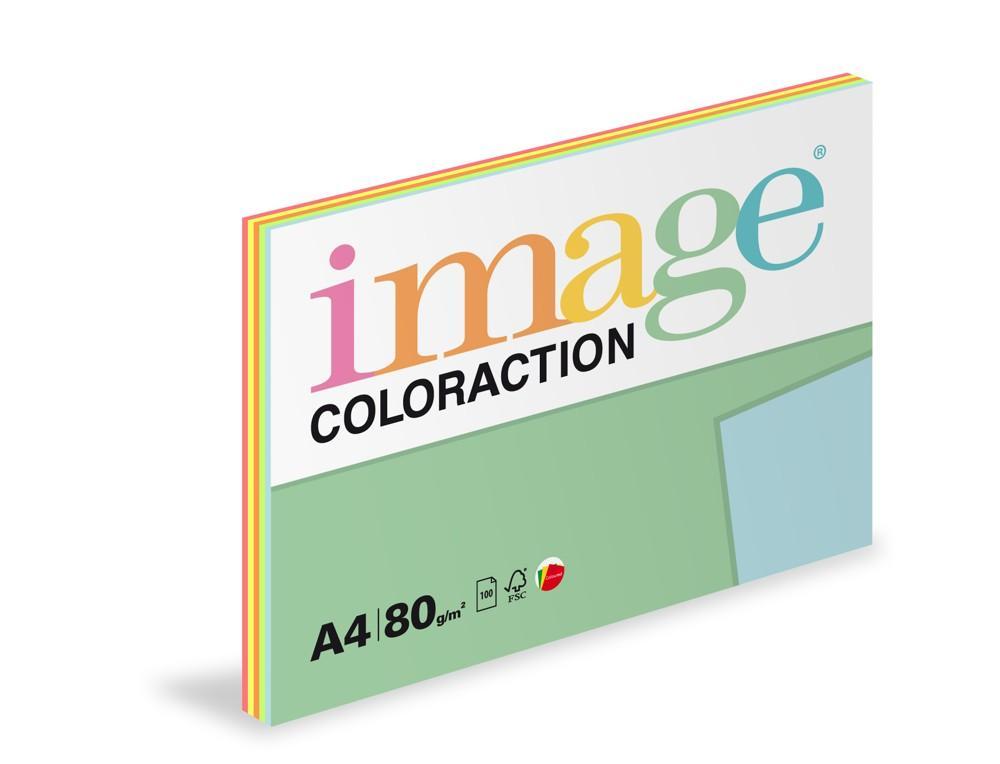 Coloraction papír kopírovací A4 100 listů mix reflexní