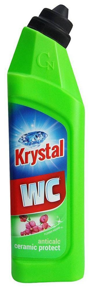 Krystal WC čistič 750 ml zelený