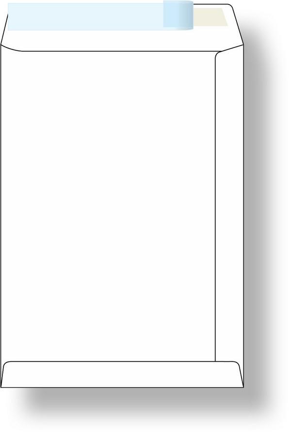 Poštovní taška C4 samolepicí s KP, 229 x 324 250 ks