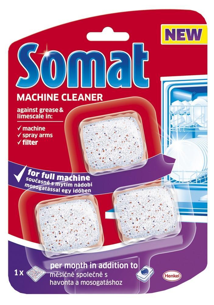 Somat machine cleaner čistič do myčky 3 tabl.