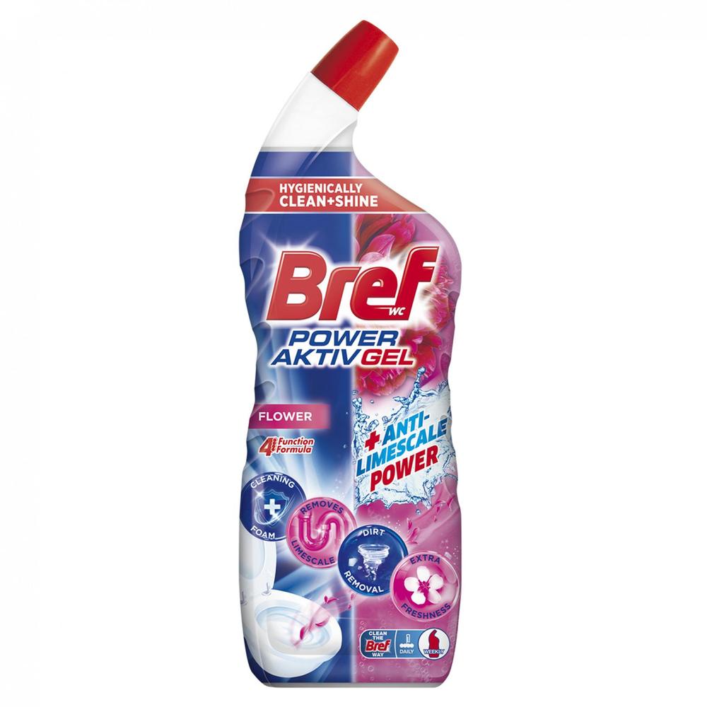Bref WC Hygiene&Shine gel 700 ml Flower