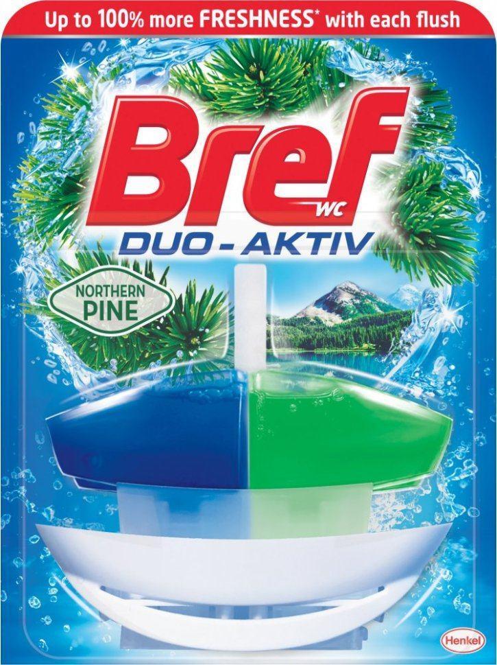 Bref WC Duo Aktiv Pine 50 ml se závěsem