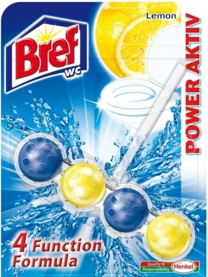 Bref WC Power Aktiv Lemon 50g, kuličky