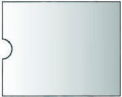 KARTON P+P obal na doklady - kreditní karty 89 x 60 mm/ 100 ks