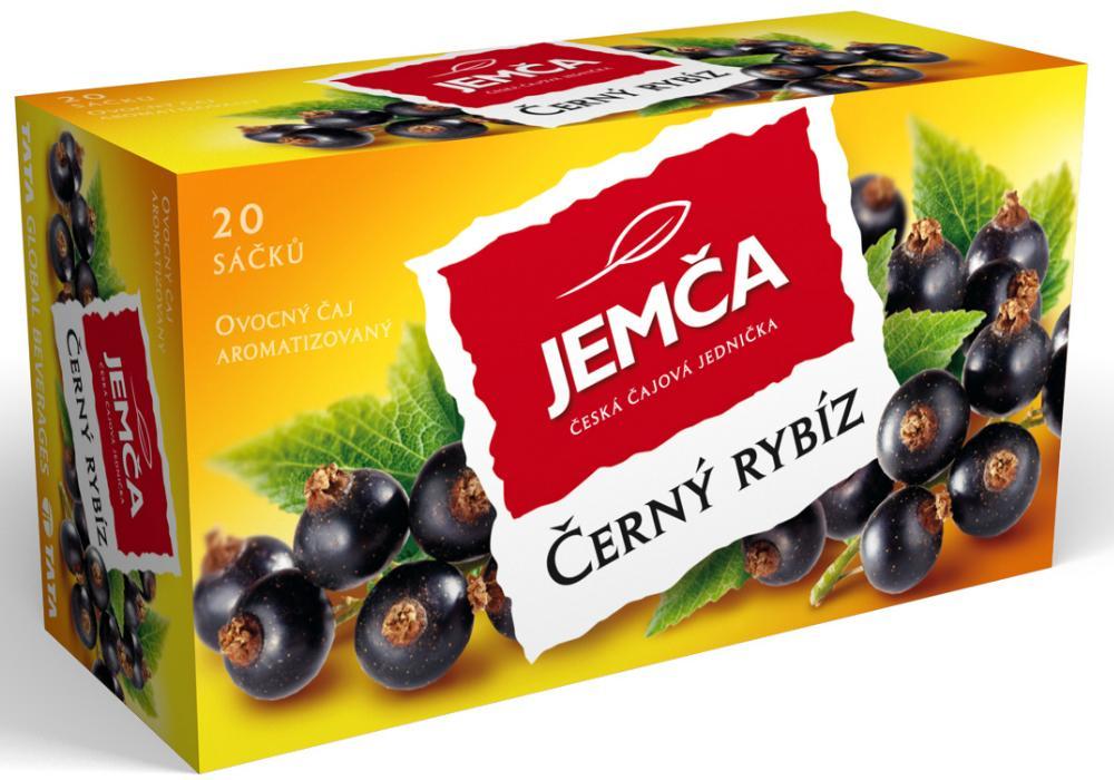 Ovocný čaj Jemča černý rybíz / 20 sáčků