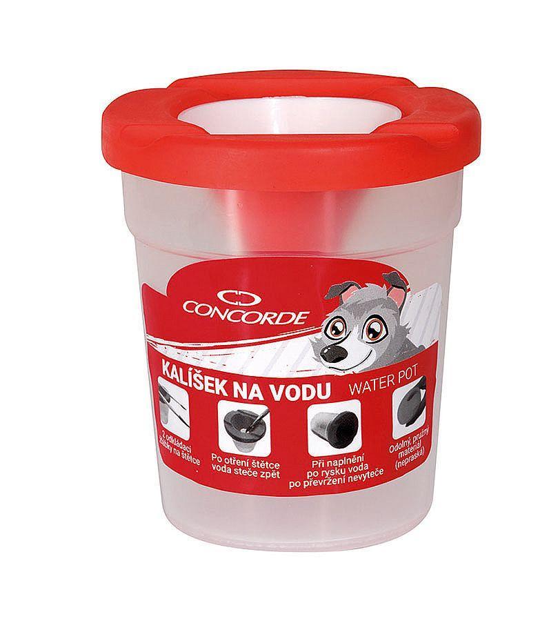 Kelímek na vodové barvy bezpečnostní-uzavíratelný 9 cm