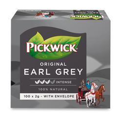 Černý čaj Pickwick Earl Grey / 100 sáčků