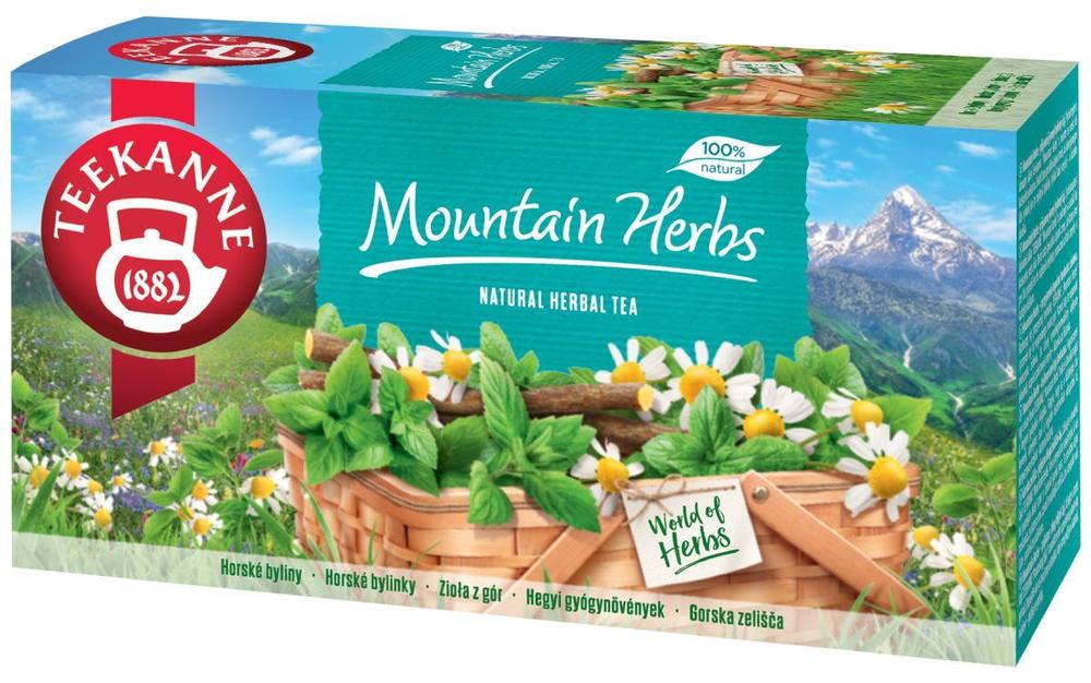Bylinný čaj Teekanne Mountain Herbs / 20 sáčků