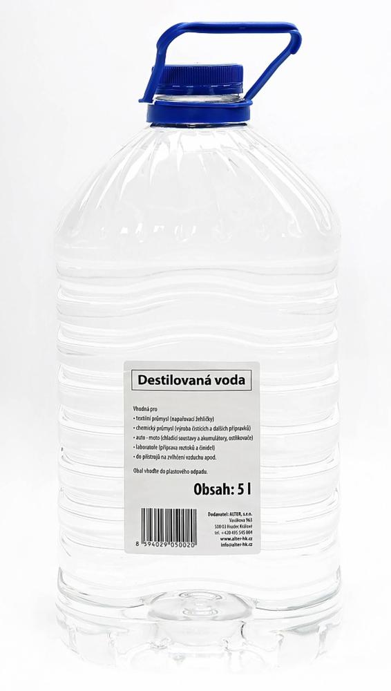 Destilovaná voda 5L