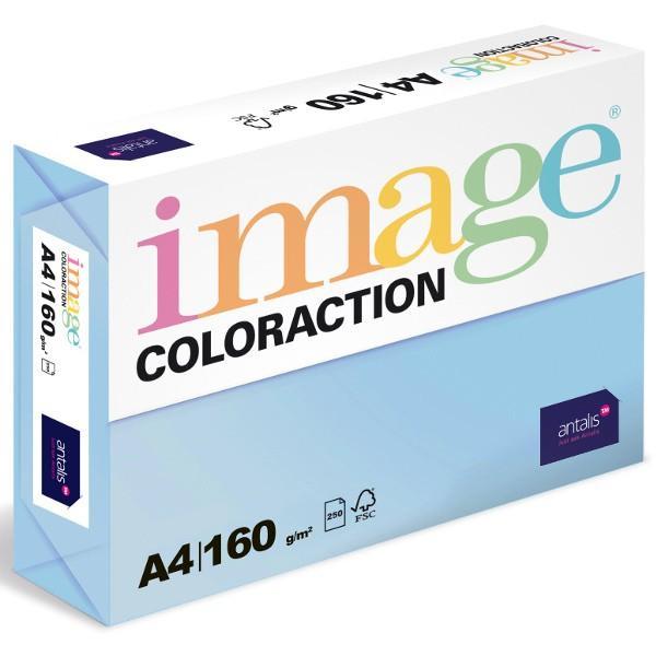 Coloraction papír kopírovací A4 160 g modrá ledová 250 listů