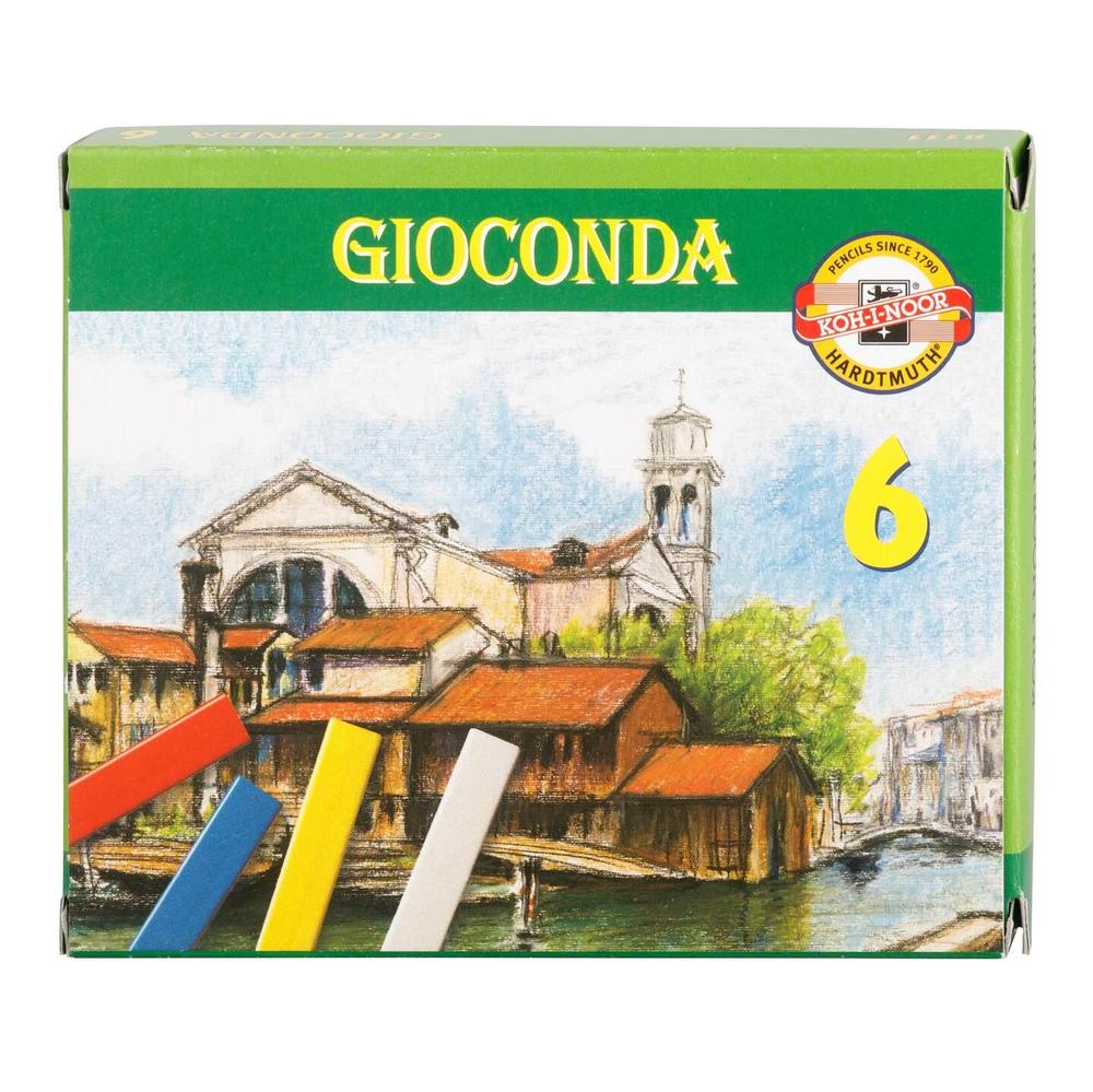 Koh-i-noor křída tvrdá školní 8111/ 6 Gioconda v papír. krabičce