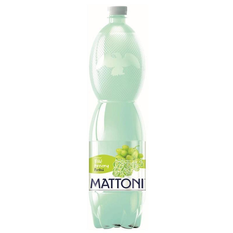 Mattoni perlivá bílé hrozny 1,5 l