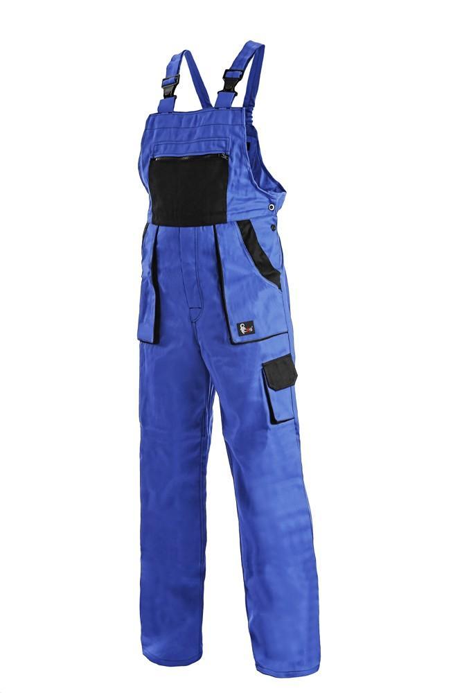 CXS kalhoty LUXY SABINA, dámské, s laclem, modro-černé vel. 38