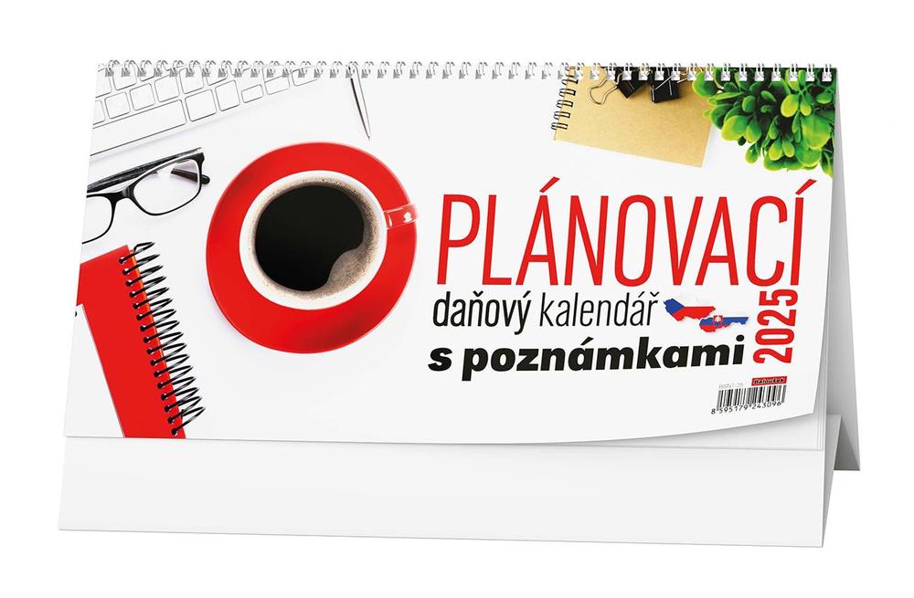 Baloušek Tisk kalendář stolní pracovní Business III. s poznámkami