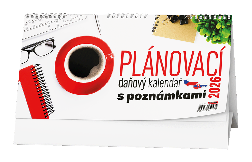 Baloušek Tisk kalendář stolní pracovní Business III. s poznámkami