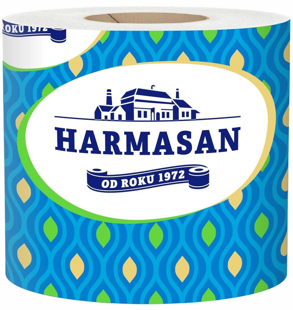 Papír toaletní Harmasan solo 400 Harmasan/Mýval, 1-vrstvý,návin 50 m