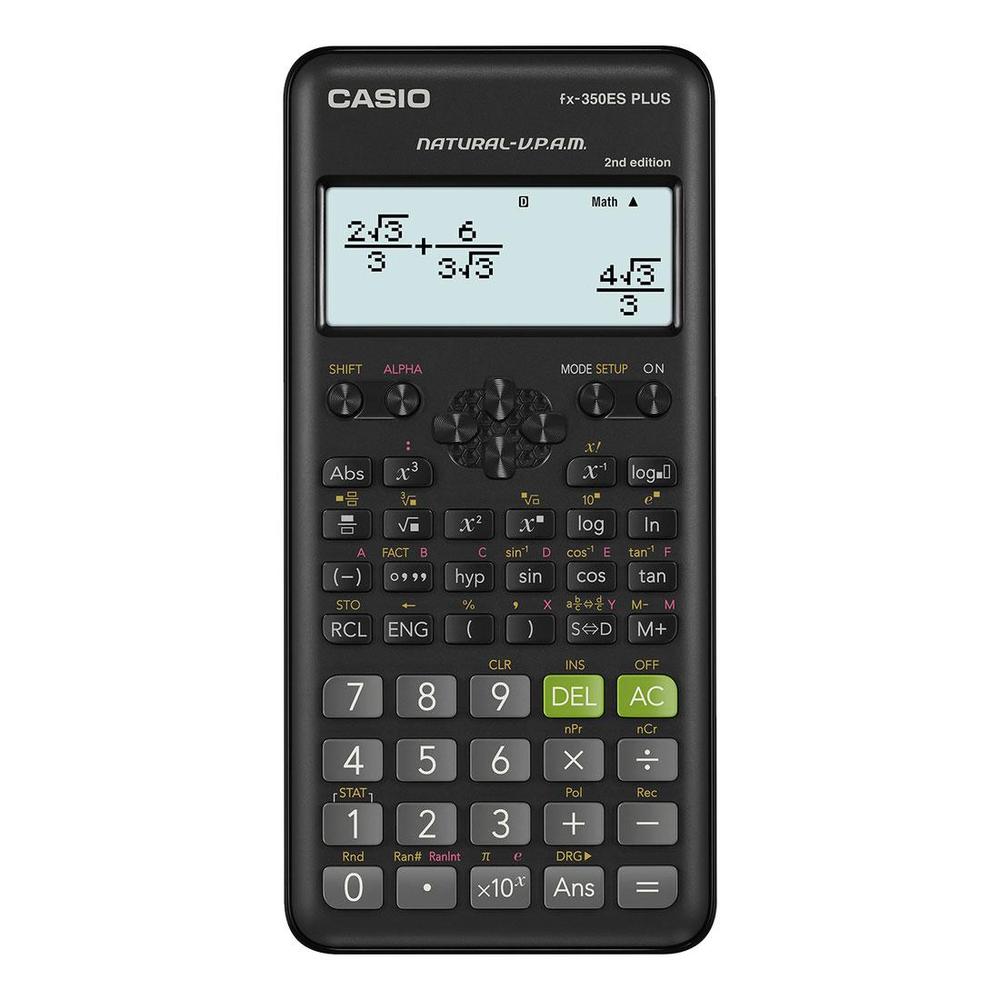 Casio kalkulačka FX 350 ES PLUS 2E školní / 12 míst.