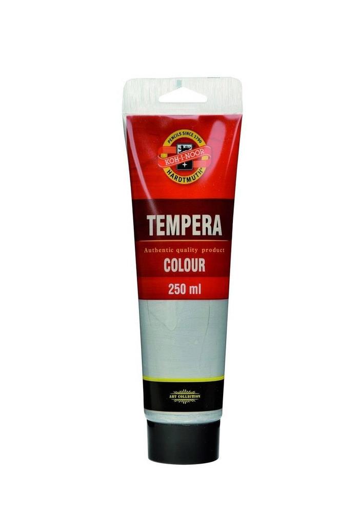 Koh-i-noor barva temperová tuba 250 ml stříbrná