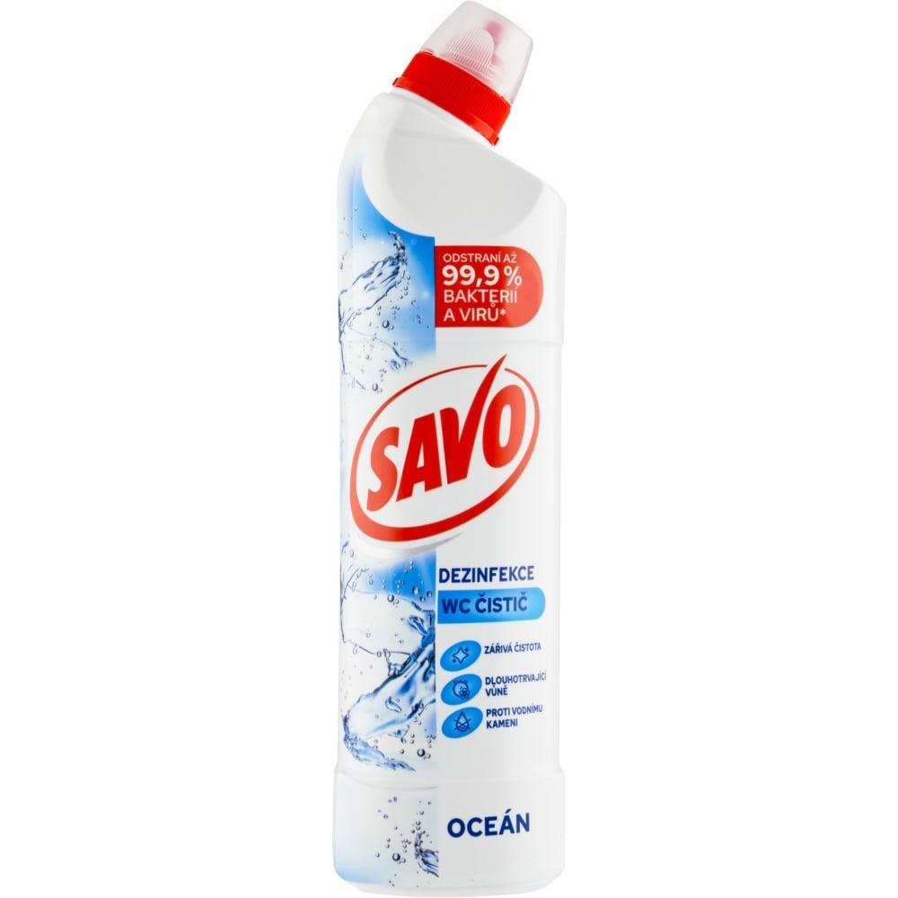 Savo WC gel oceán 750 ml