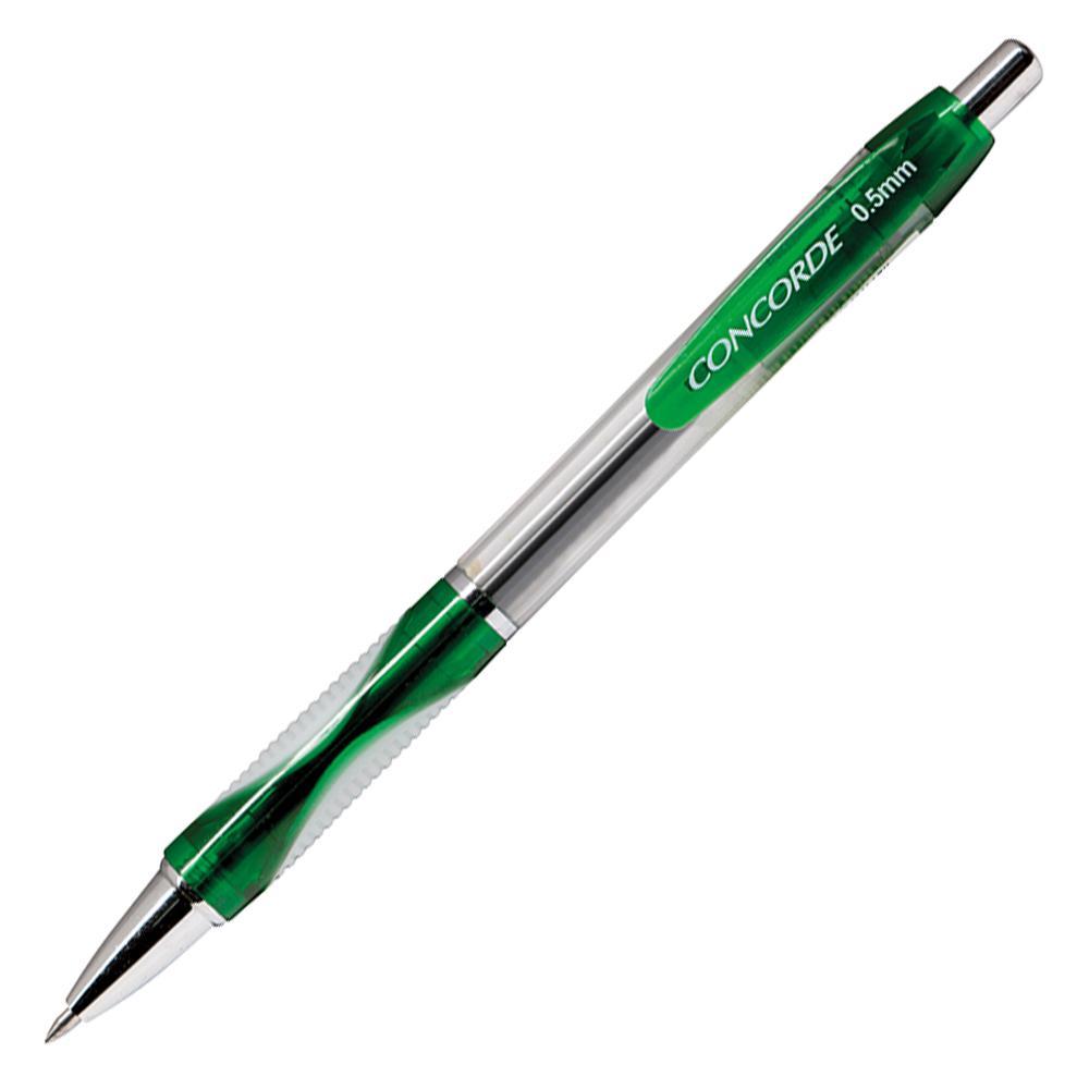 CONCORDE pero gelové Fortuna zelený inkoust