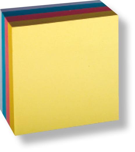 CONCORDE blok samolepicí pastel 76 x 76 mm, 4 x 100 listů