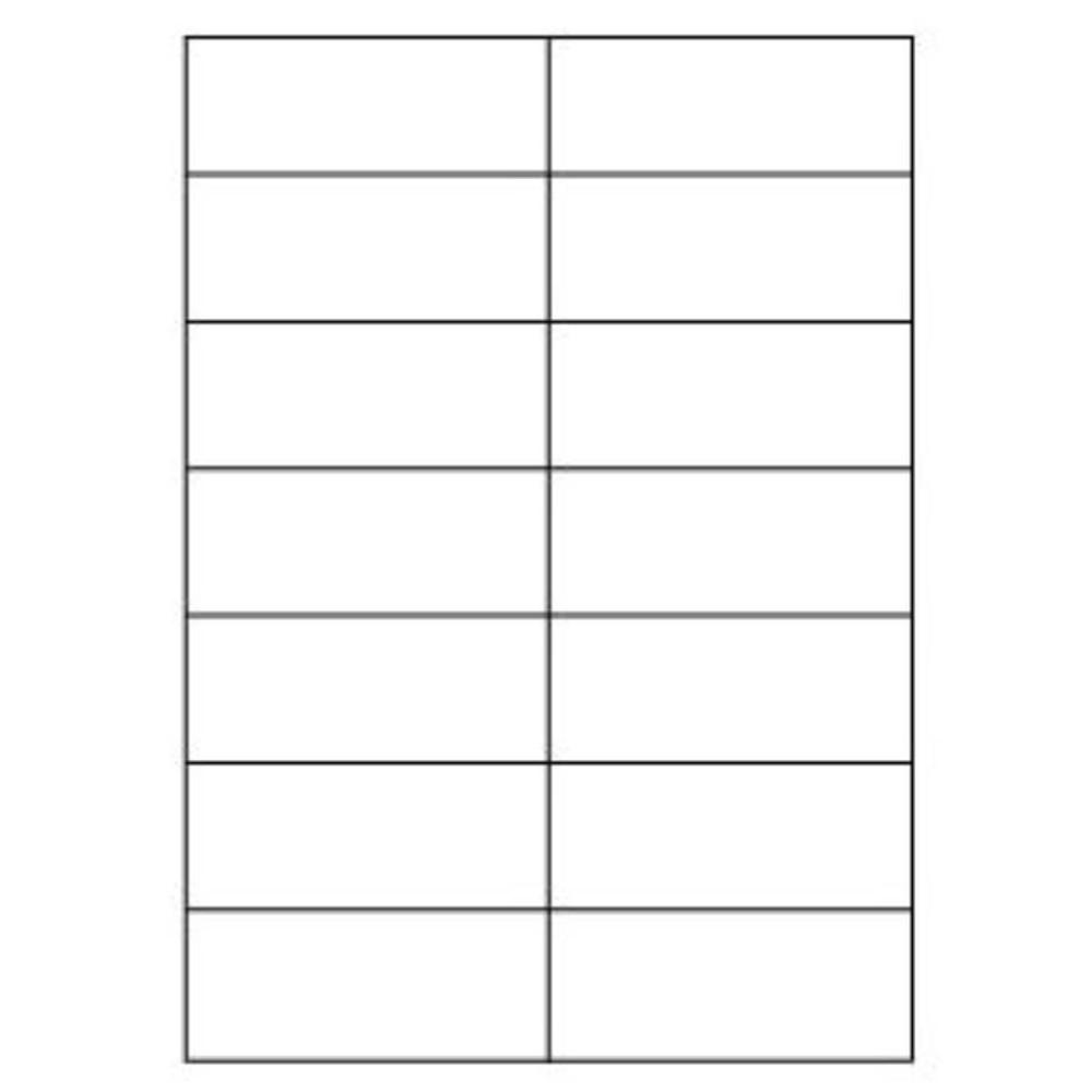 Etikety PRINT 105 x 42,4 bílé, lesklé