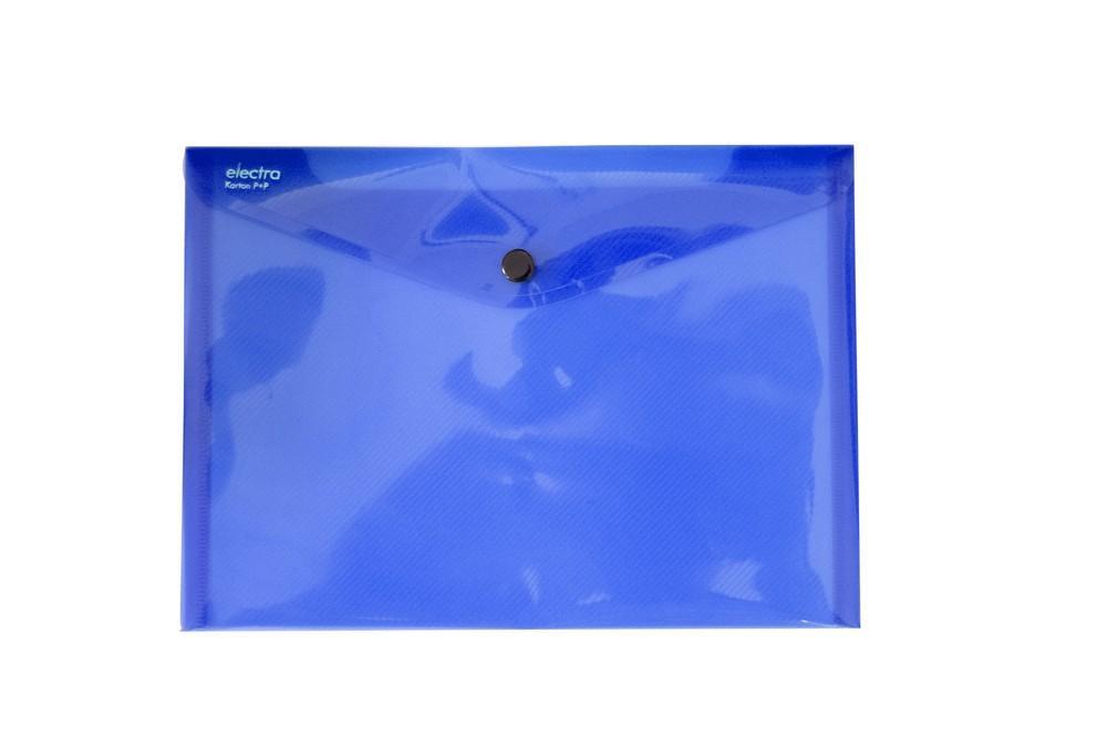 KARTON P+P spisovka s drukem A5 ELECTRA modrá