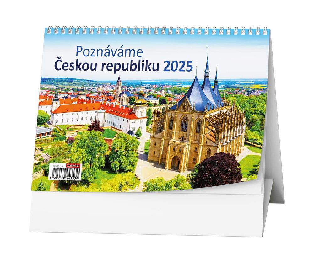 Baloušek Tisk kalendář stolní žánr. týd. Poznáváme Českou republiku