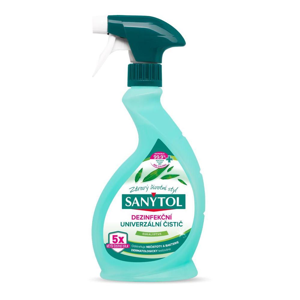 Sanytol univerzální čistič ve spreji 500 ml, eukalyptus
